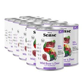 DIBAQ SENSE FRESH Konzerva Adult Wild Boar & Deer 12x380g