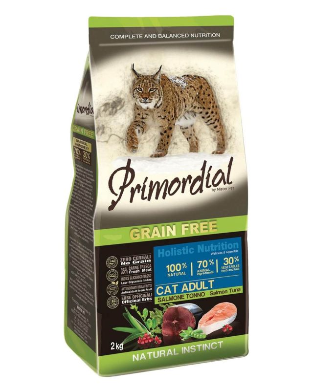 PGF Cat Adult Salmon & Tuna 2 kg PRIMORDIAL