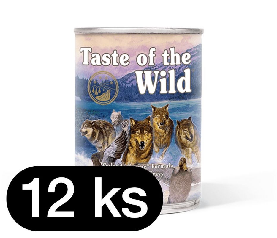 TOW Wetlands Can Dog 12x390 g Taste of the Wild